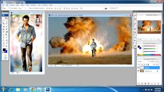 how to change background of a image photoshop cs3