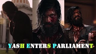 KGF Chapter 2 Parliament Scene | Rocky Kill The Mastermind | Rocky Entry Scene In Parliament
