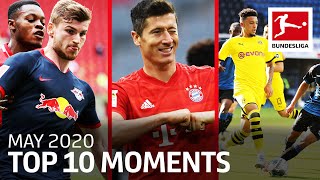 Dortmund vs. Bayern, Revierderby Goals, Sancho's Record and More - Top 10 Moments May