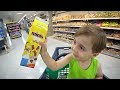 COMPRAS DA SEMANA NO SUPERMERCADO!! Maikito Comprou Brócolis e Bolacha de Chocolate dos Simpsons