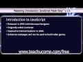 JavaScript Training Tutorial Introduction to JavaScript