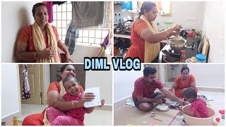 Sharing our day to day routine chennai life || satheeshdhivya diml vlogs || housewife full diml vlog