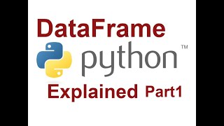 DataFrame in Pandas Python Part 1, create dataframe and access its value #dataframes #pandas #python