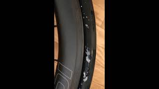 Continental GP5000TL sidewall air weeping