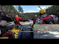 Оба на Река Кутсайоки водопад Малый Янискенгас