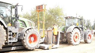 Tractor Pulling - 2022 Fendt 939 Vario doing a Full Pull at the 2024 Mayfield A\u0026P Show