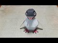 KAMIKARA Poppin' Penguin Action Paper Craft kit by Haruki Nakamura