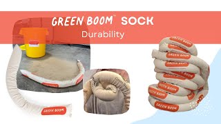 Green Boom Oil Only Sock Product Demo