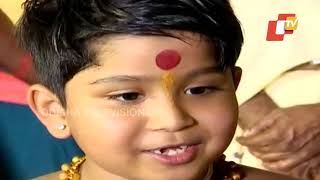 Lord Jagannath's Little Sevayat Stuns With His Acrobatic Moves