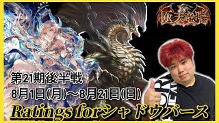 【RAGE王者】Ratings【Shadowverse】