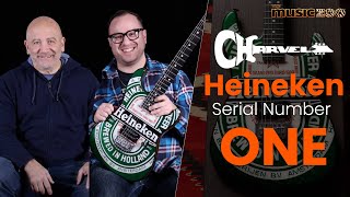 Charvel's Legendary Serial Number One: The Heineken Guitar Returns to Long Island!