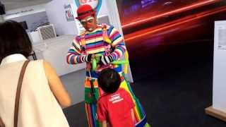 Funny Clown,Badut clown,badut murah,cheaper Clown ,magician,street MAGIC 012-2177075