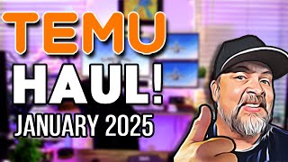 TEMU HAUL - COOL Stuff January 2025!