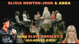 Olivia Newton-John (with Abba) sings Elvis Presley's Jailhouse Rock