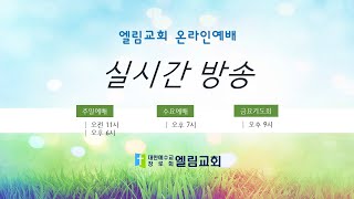 대구 엘림교회 온라인예배 LIVE(2022.11.30 수요예배)