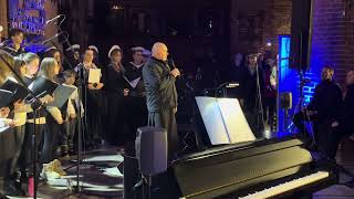 Koncert kolęd w bazylice św. Brygidy - ks. Ludwik Kowalski - powitanie gości