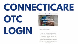 connecticare.com/mail OTC Login: Benefit and Catalog β¬π