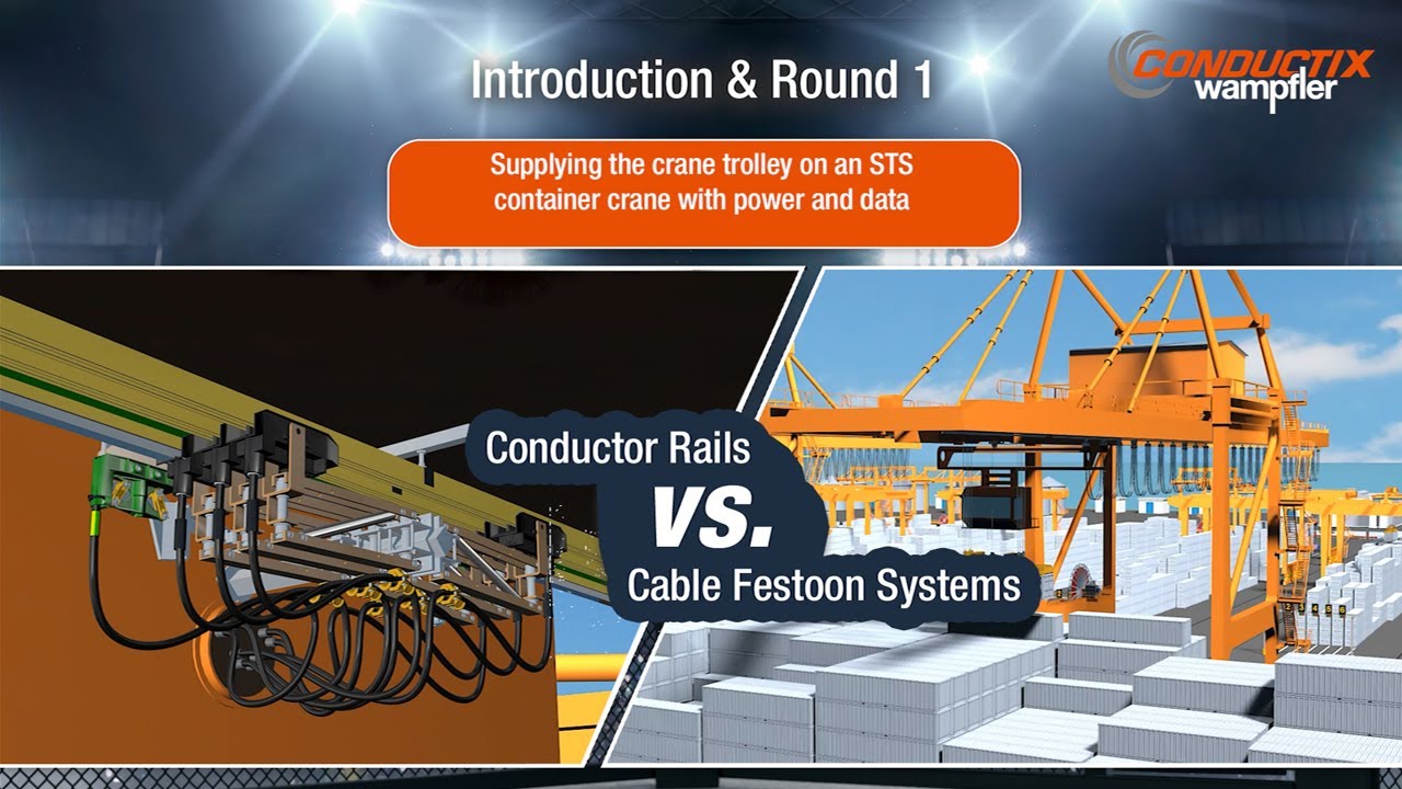 Conductor Rails Vs. Cable Festoon Systems - What´s Best To Supply Crane ...