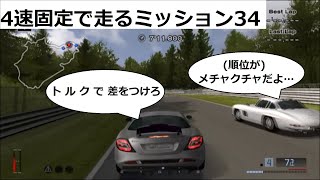 グランツーリスモ４ 全車種４速固定のミッションレース34