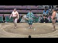 相馬（二子山部屋）vs龍王 令和6年5月場7日目 sumo 相撲 二子山部屋