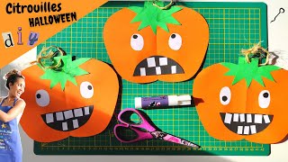 ACTIVITE d'halloween #citrouilles #DIY  #diyhalloween