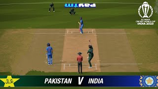 INDIA VS PAKISTAN ODI WORLDCUP 2023 MATCH | CRICKET 19