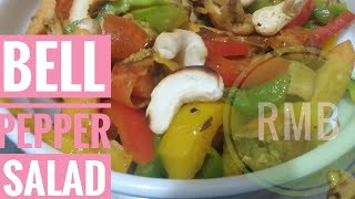 ক্যাপসিকাম সালাদ || Bell peppers salad