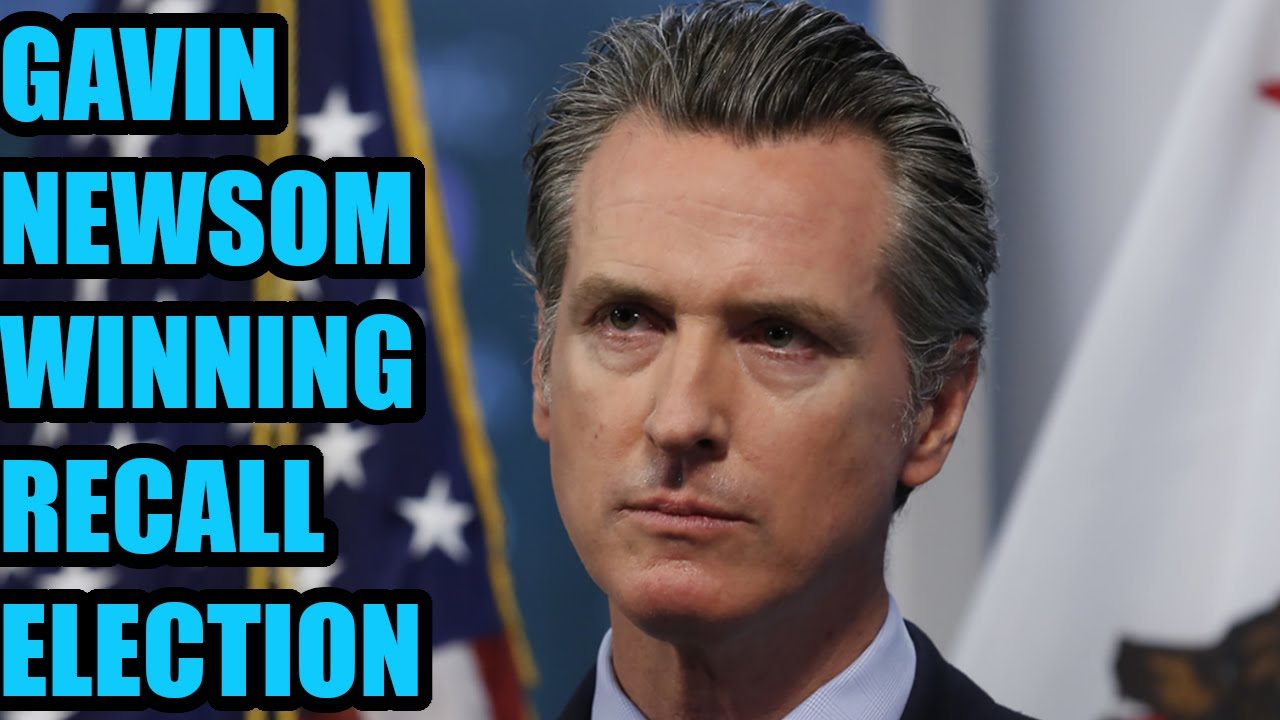 Gavin Newsom WINNING Recall Election According To New Poll! - YouTube