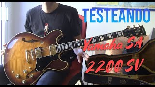 TESTEANDO YAMAHA SA2200