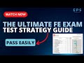 WHAT SCORE DO YOU NEED TO PASS THE FE EXAM? | FE Exam Guide Test Taking Strategy