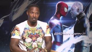 The Amazing Spider-Man 2: Jamie Foxx "Max Dillon / Electro" Earth Hour Interview | ScreenSlam