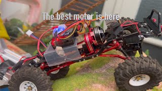 The best motor is here, FURITEK LIKO PRO PLUS BRUSHLESS COMBO FOR SCX24. How instal and first ride