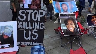 Black Lives Matter protest Police Commission meeting