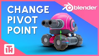 Change Pivot Point in Blender - Tutorial by #ithappy