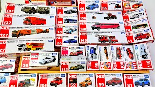 ASMR トミカ | トミカのベストコレクションを動画 でまとめました - Tomica Long Vehicle, Fire truck Department