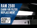 How to Replace Cabin Air Filter 2020 RAM 2500 | AQ1138