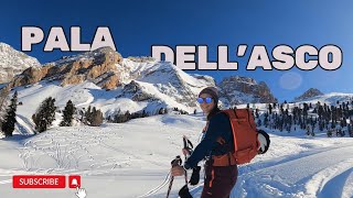 Scialpinismo nelle Dolomiti Ampezzane| Pala dell'Asco 2302m, gruppo della Croda Rossa d'Ampezzo