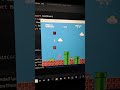 Super Mario game by using #python