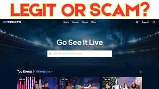 GoTickets Reviews - Is Go Tickets Legit or a Scam?