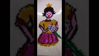 Makar sankranti special#muggulu sankranti muggulu#doll rangoli#pongal#shorts#easy#art#viral#yt#craft