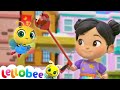 Earth Day | Lellobee by CoComelon | Sing Along | Nursery Rhymes and Songs for Kids