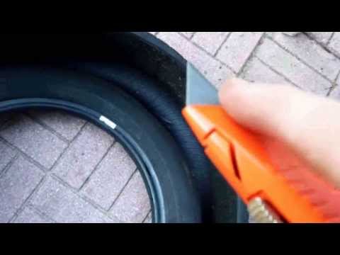 How to Cut up Old Tires for Disposal or Projects How to Cut up Old Tires for Disposal or Projects
