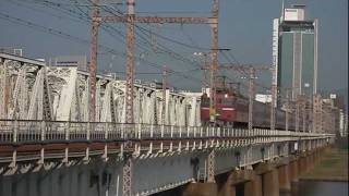 寝台特急日本海　終着駅へのラストスパート～上淀川橋梁～