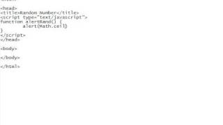 JavaScript Tutorial: Random Numbers