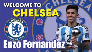Enzo Fernández 2022/2023  | Skills, Goals, Assists & Tackles | WELCOME TO CHELSEA