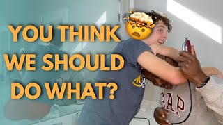 MY SON'S SHOCKING REQUEST | & HAIRCUT (FINALLY)