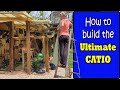 DIY CATIO Enclosure: How it was made ~ 5 days in 10 minutes🐾