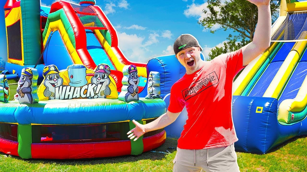 LAST To Leave The BOUNCY HOUSE Challenge!