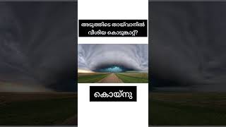 അടുത്തിടെ തായ്‌വാനിൽ വീശിയ കൊടുങ്കാറ്റ്? @247IQ