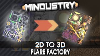 Mindustry 3D modeling timelapse : Flare Factory